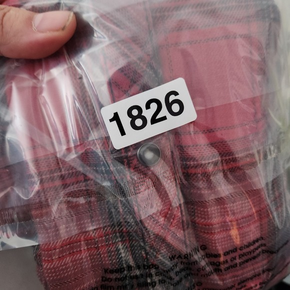 BKE Athletic Fit Plaid Flannel Shirt Mens M Medium Red Gray Western Snap Pockets - Picture 10 of 10